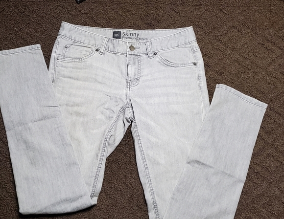 Massimo Skinny Gray Denim Jeans - Picture 3 of 3